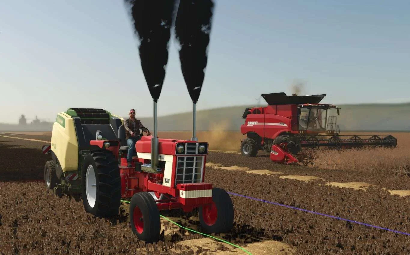 FS25 International 1468 v1.0 Tractors Mod FS25 Mod Free Download