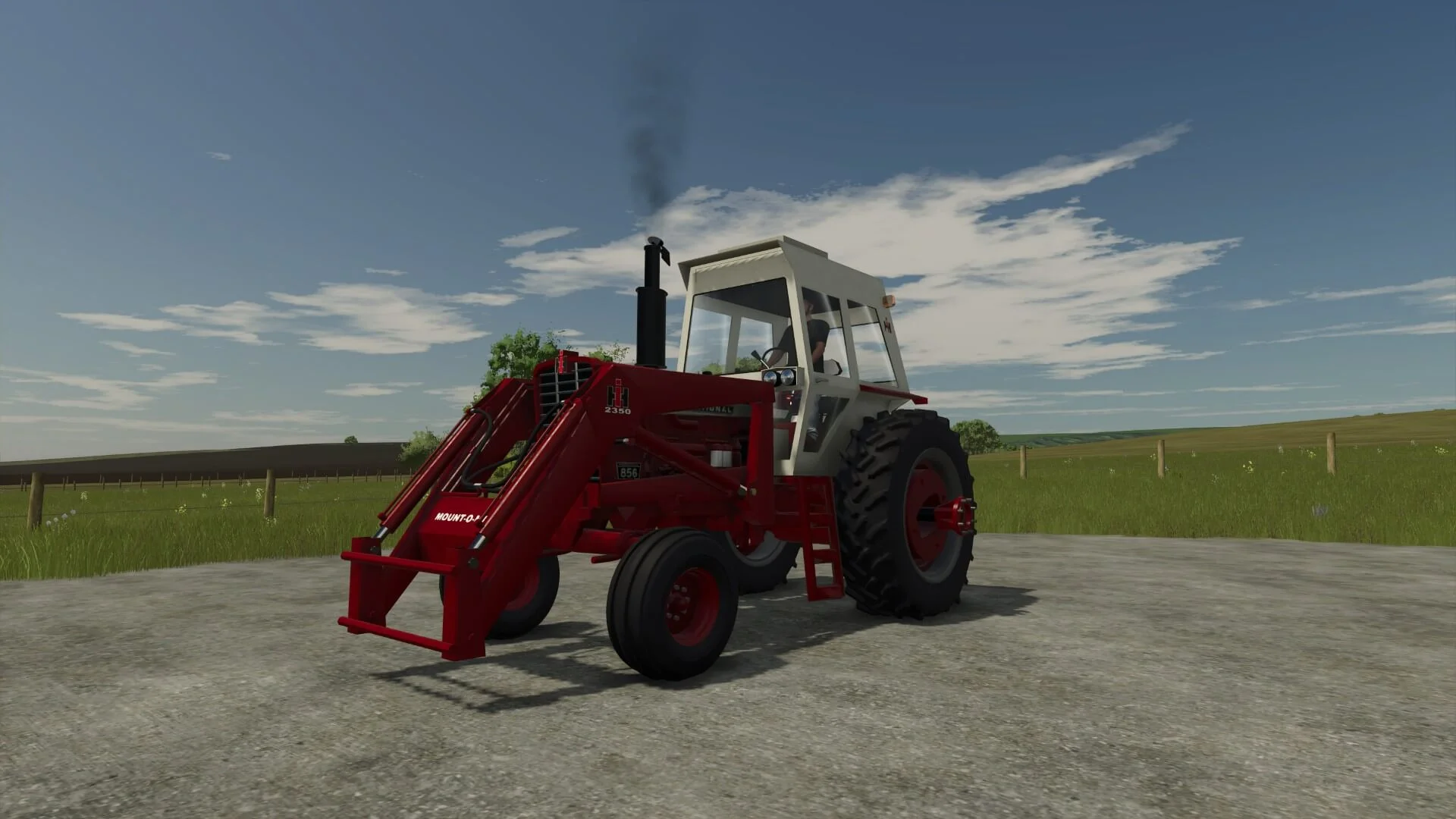 FS25 International 856 V1.1 Tractors Mod FS25 Mod Free Download