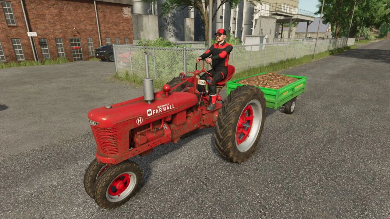 FS25 International Farmall H V1.0 Tractors Mod FS25 Mod Free Download