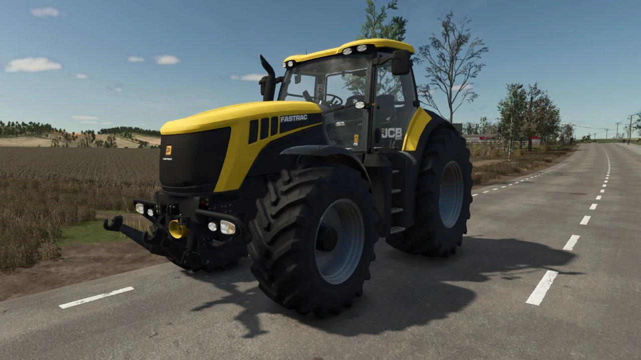 FS25 JCB Fastrac 8000 v1.0 Tractors Mod FS25 Mod Free Download