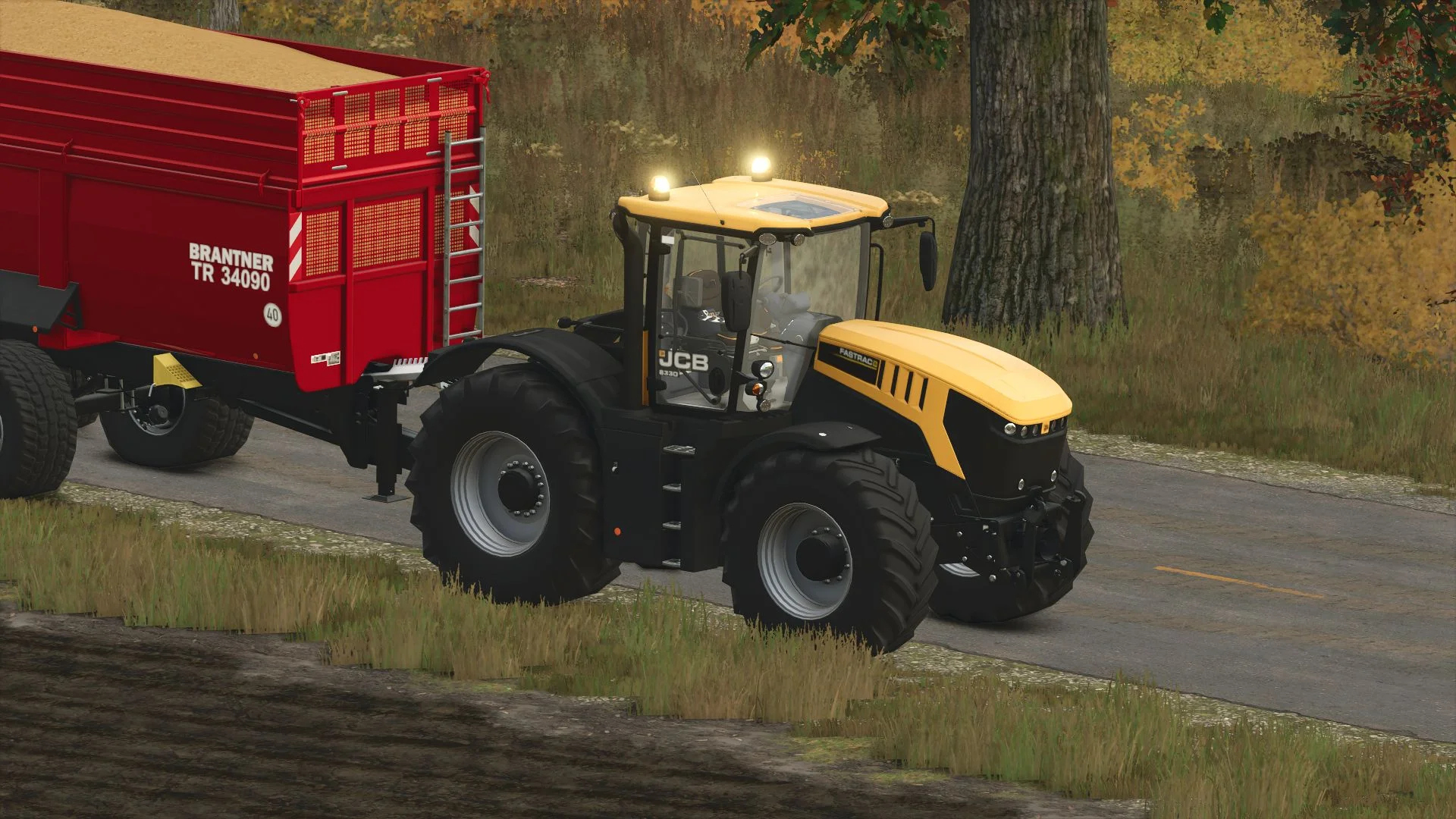 FS25 JCB Fastrac 8330 v1.0.1 Tractors Mod FS25 Mod Free Download