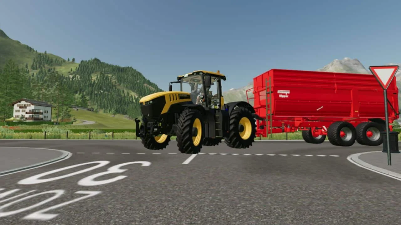FS25 JCB Fastrac 8330 v1.0 Tractors Mod FS25 Mod Free Download