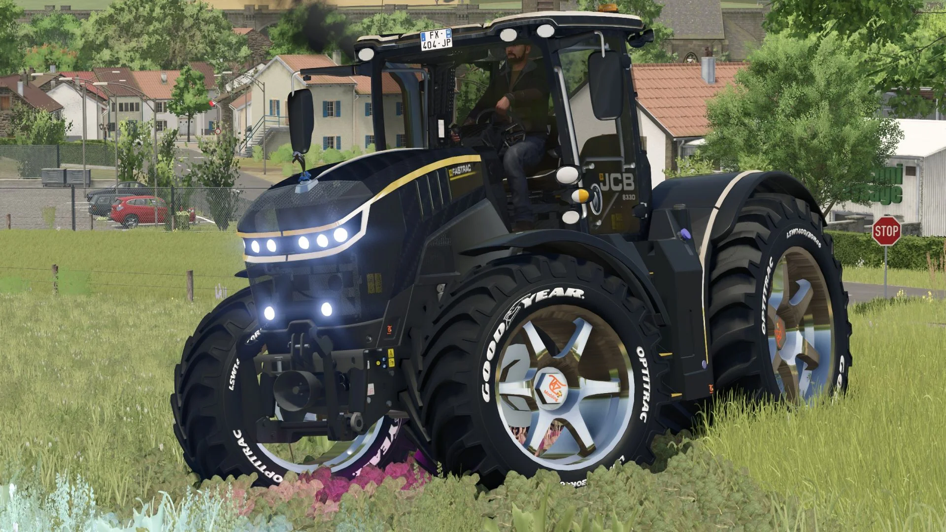 FS25 JCB Fastrack 8330 Custom V1.0 Tractors Mod FS25 Mod Free Download