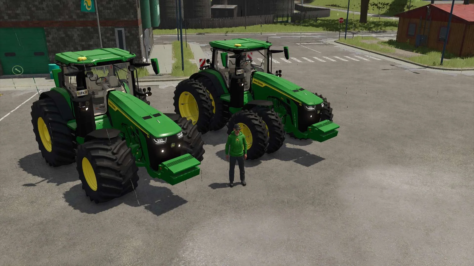FS25 JD 8R John Deere v1.0 Tractors Mod FS25 Mod Free Download