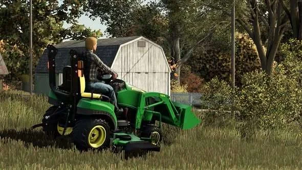 FS25 John Deere 1023E V1.0 Tractors Mod