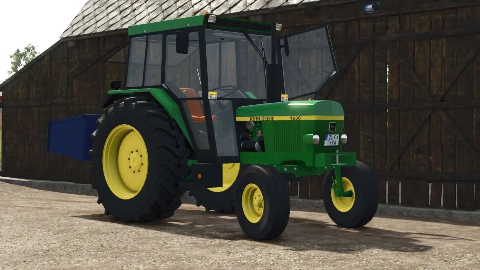FS25 John Deere 1630 And Tools v1.0 Tractors Mod FS25 Mod Free Download