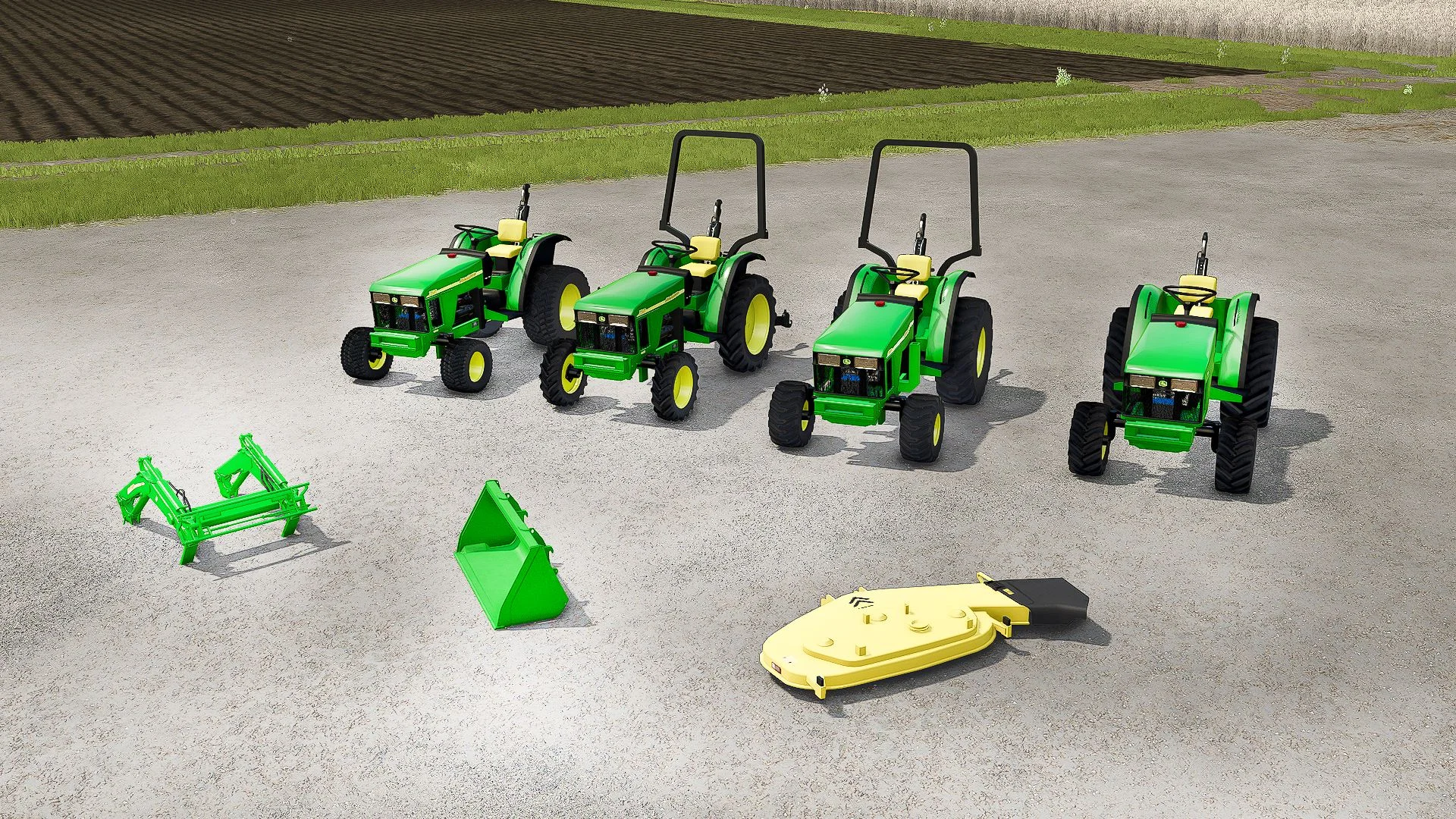 FS25 John Deere 2210 Sub-Compact v1.0 Tractors Mod FS25 Mod Free Download