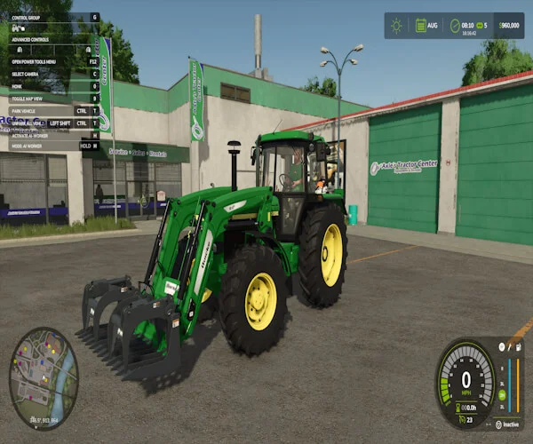 FS25 John deere 2755 V1.0 Tractors Mod FS25 Mod Free Download