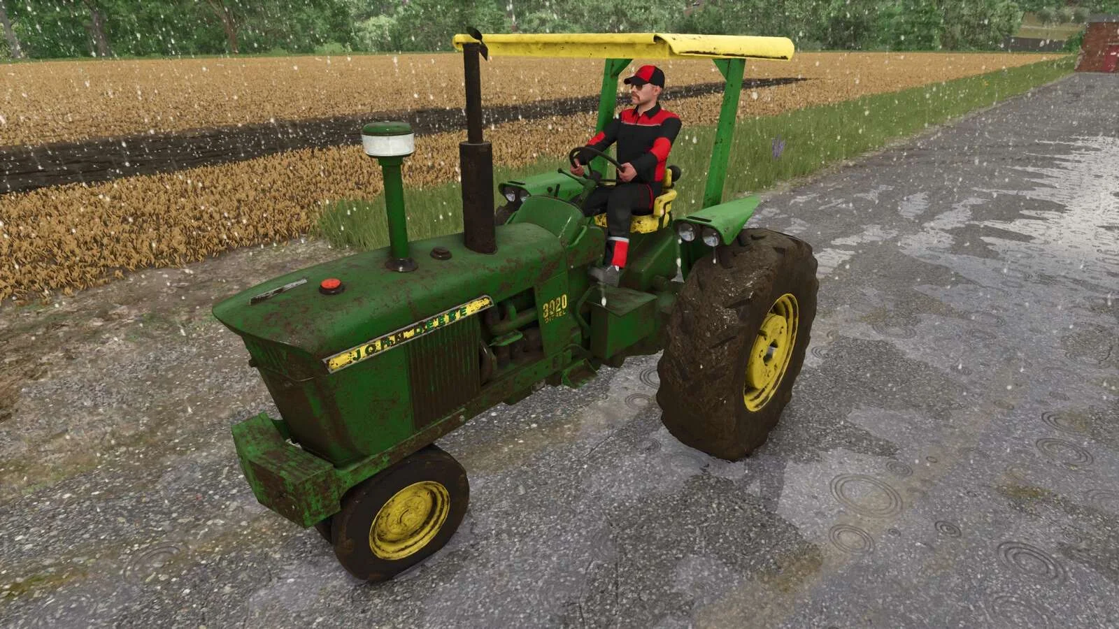 FS25 John Deere 3010, 3020 v1.0 Tractors Mod FS25 Mod Free Download