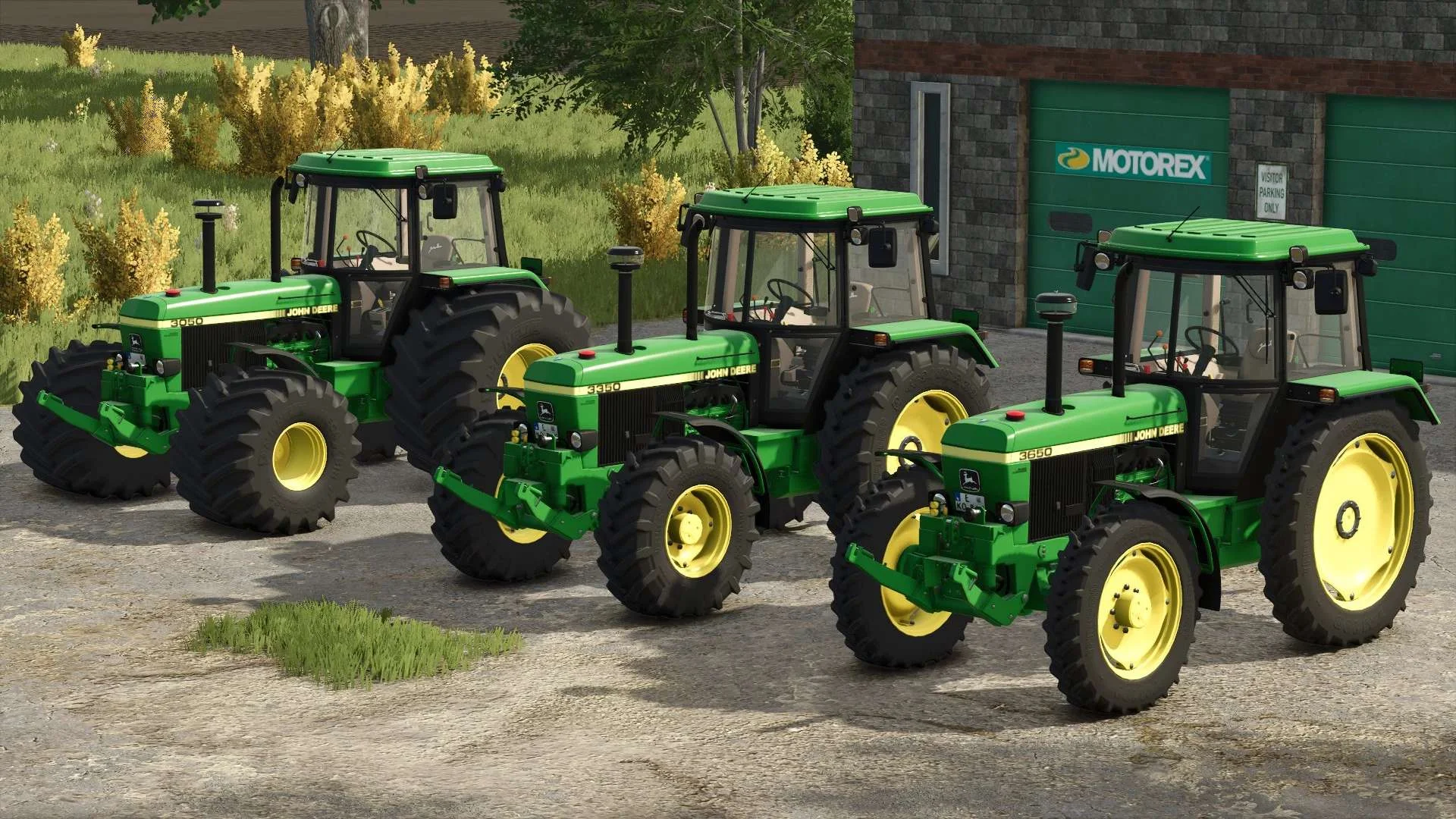 FS25 John Deere 3050 & 3350 & 3650 v1.0 Tractors Mod FS25 Mod Free Download