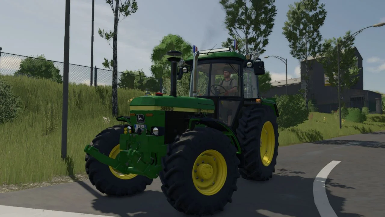FS25 John Deere 3650 Edit V1.0 Tractors Mod FS25 Mod Free Download