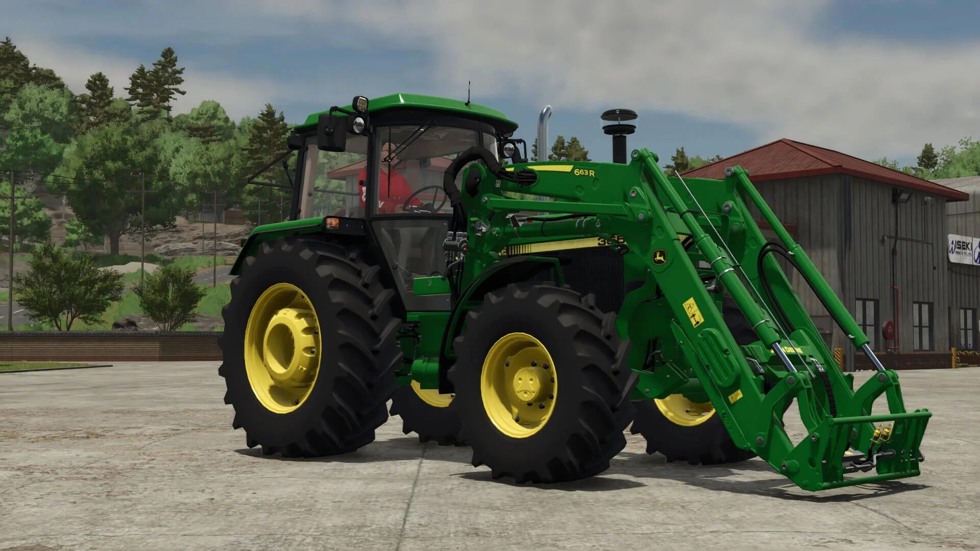 FS25 John Deere 3650 v1.0.0.3 Tractors Mod FS25 Mod Free Download
