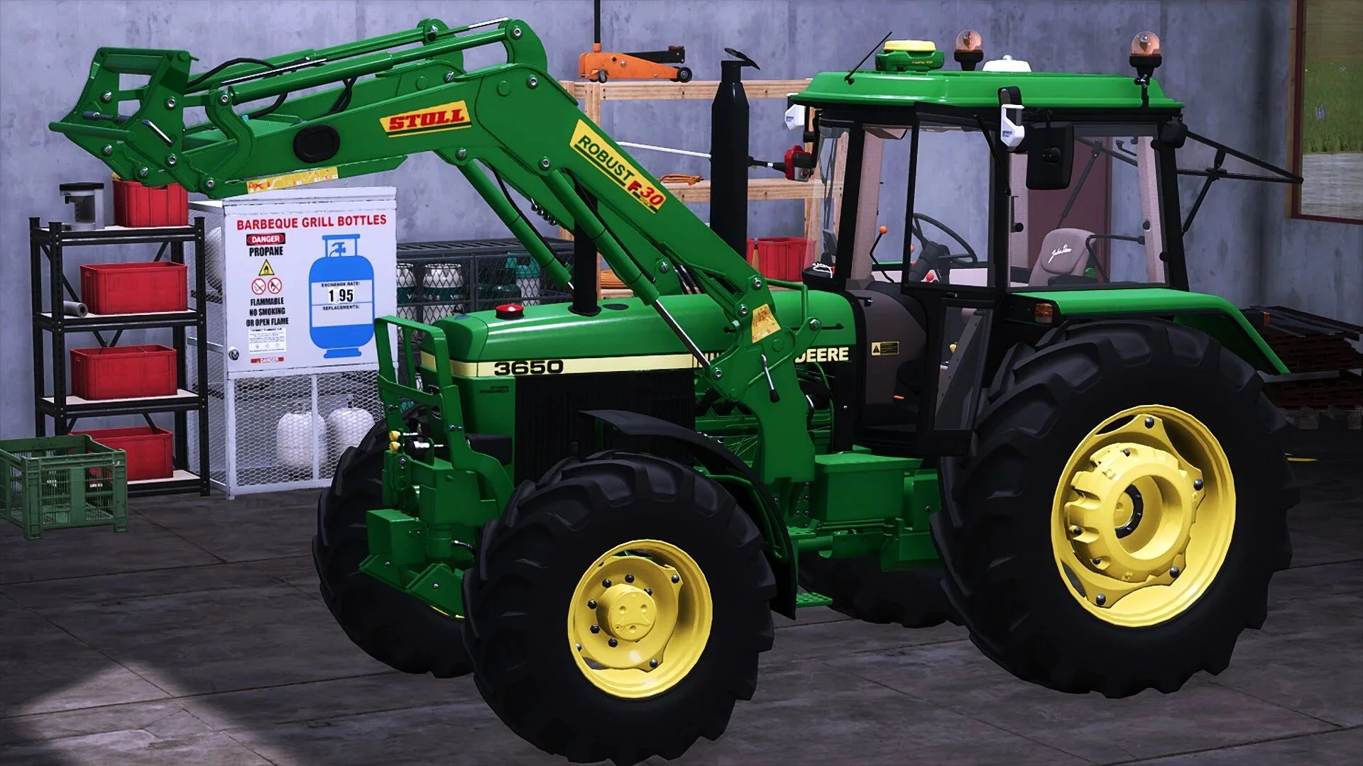 FS25 John Deere 3650 V1.0.0.7 Tractors Mod