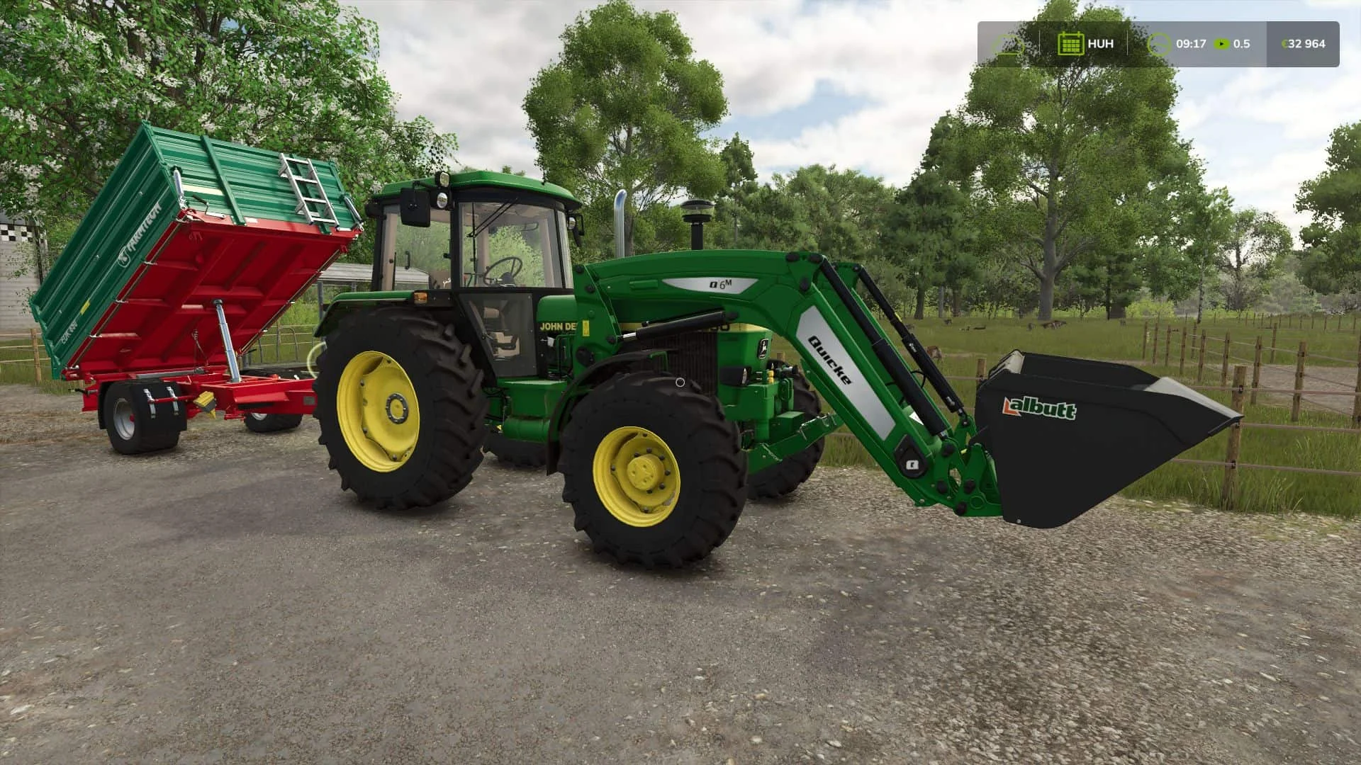 FS25 John Deere 3650 v1.0 Tractors Mod FS25 Mod Free Download