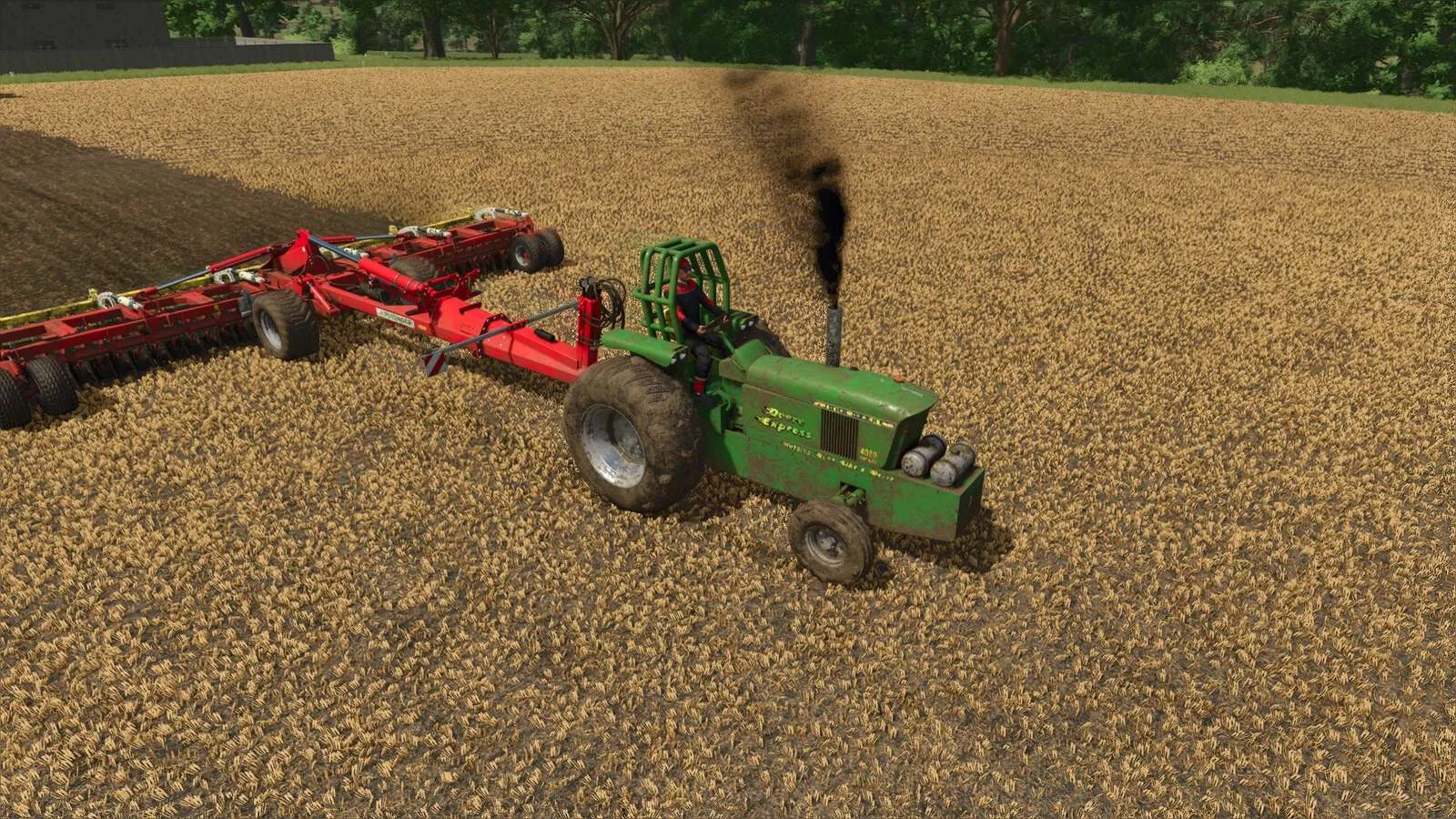FS25 John Deere 4020 Pulling Tractor v1.0 Tractors Mod