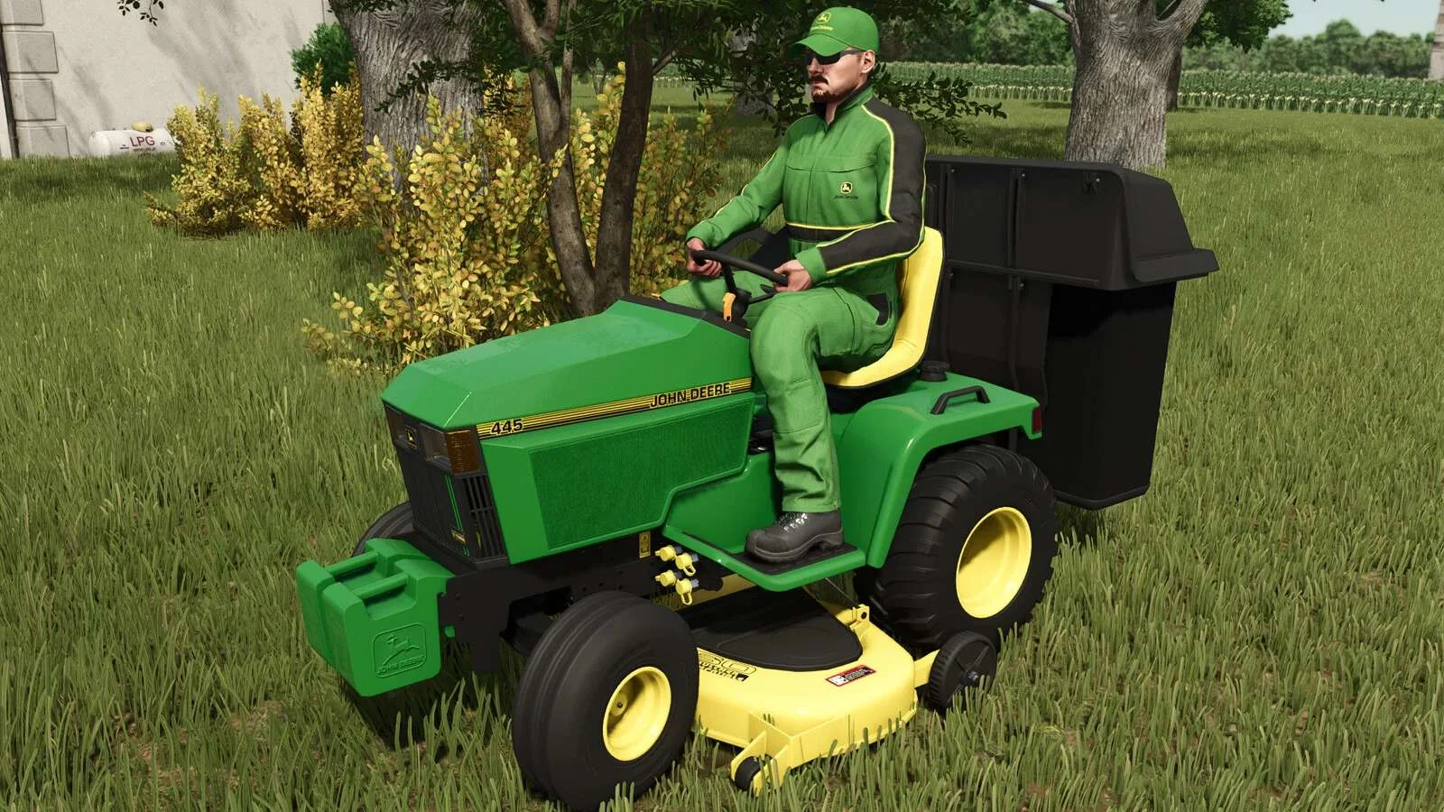 FS25 John Deere 445 And Utilitys v1.0 Tractors Mod FS25 Mod Free Download