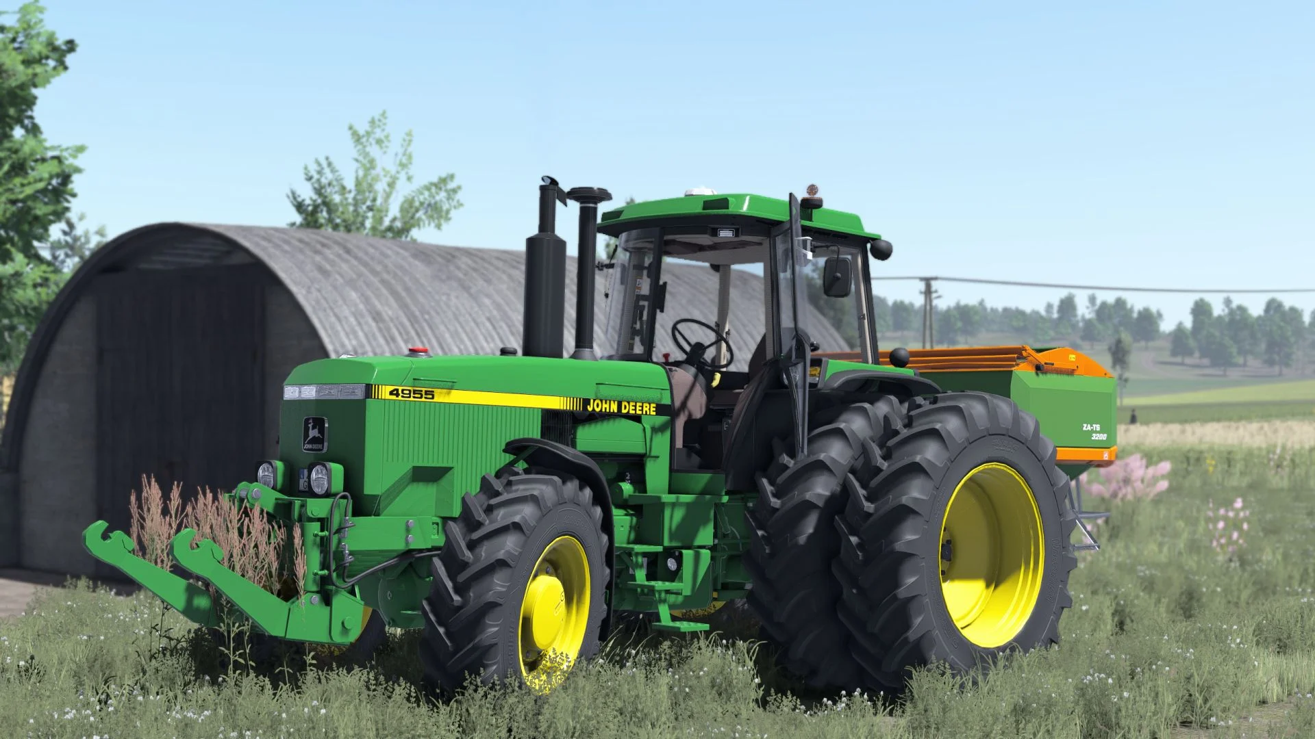 FS25 John Deere 4755-4955 Reworked V1.1 Tractors Mod