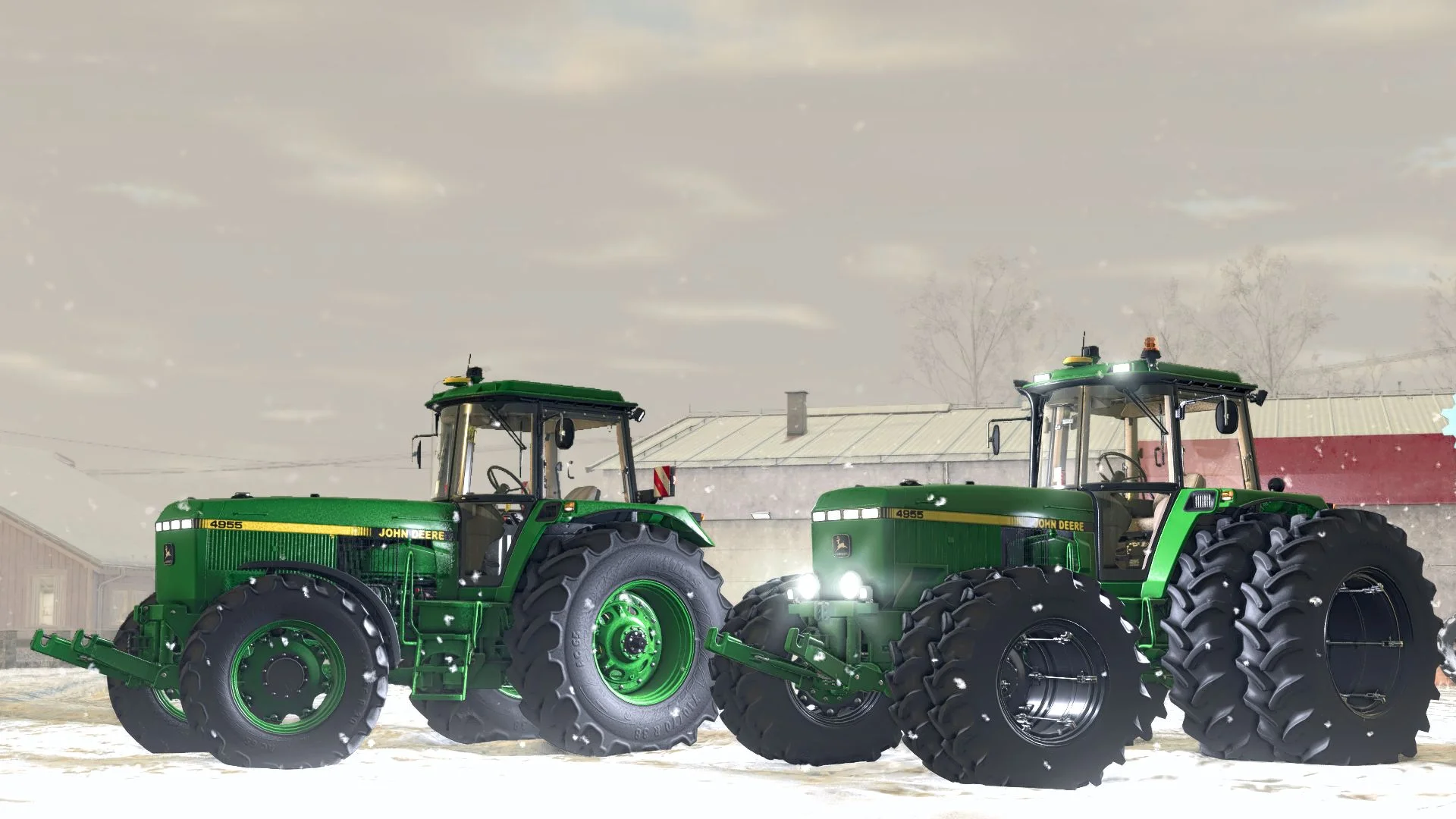 FS25 John Deere 4955 Edit v1.0 Tractors Mod FS25 Mod Free Download