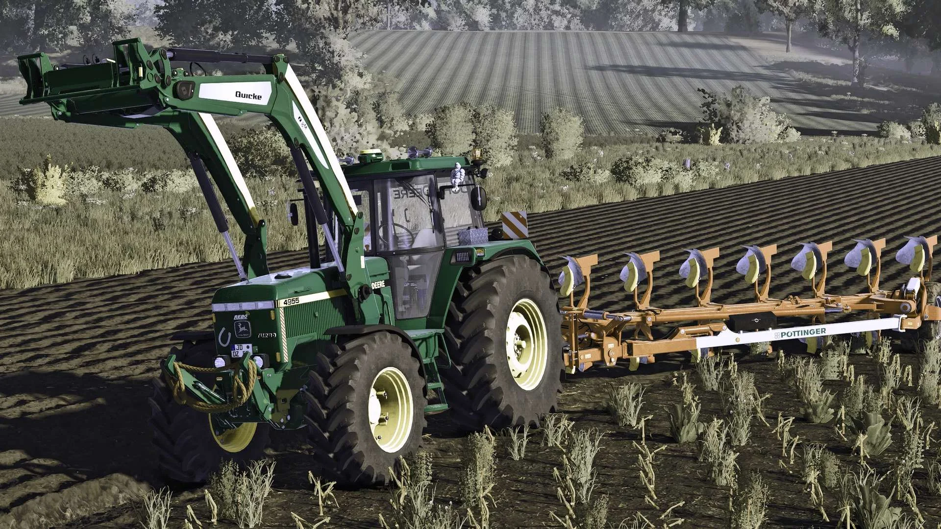FS25 John Deere 4X55 Edit v1.0 Tractors Mod FS25 Mod Free Download