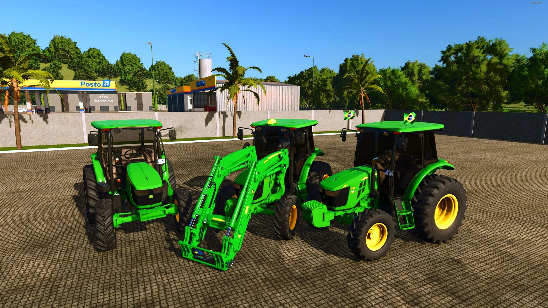 FS25 John Deere 5080E V1.0 Tractors Mod FS25 Mod Free Download