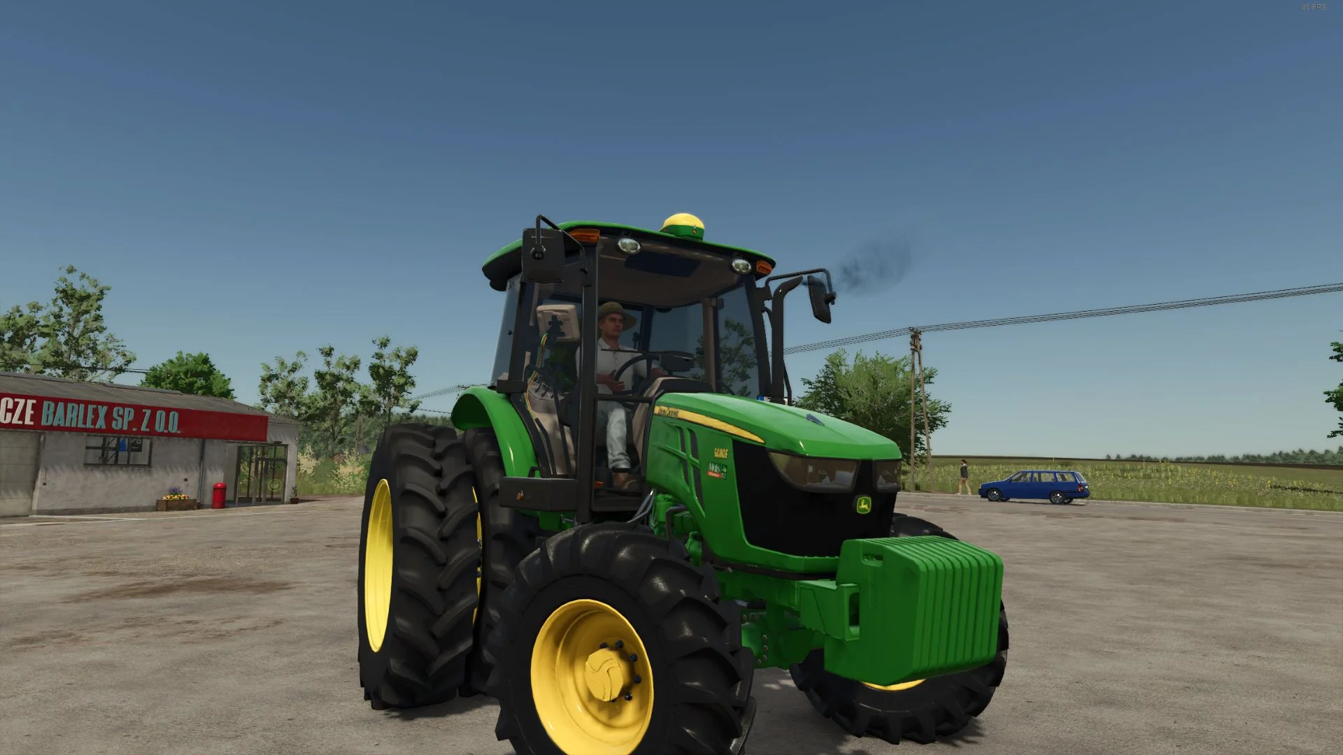 FS25 John Deere 5080E V1.1 Tractors Mod FS25 Mod Free Download