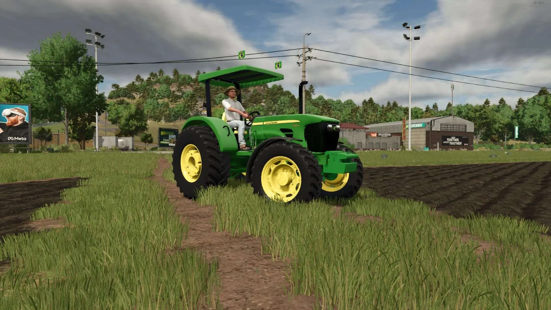 FS25 John Deere 50E Series v1.0 Tractors Mod FS25 Mod Free Download