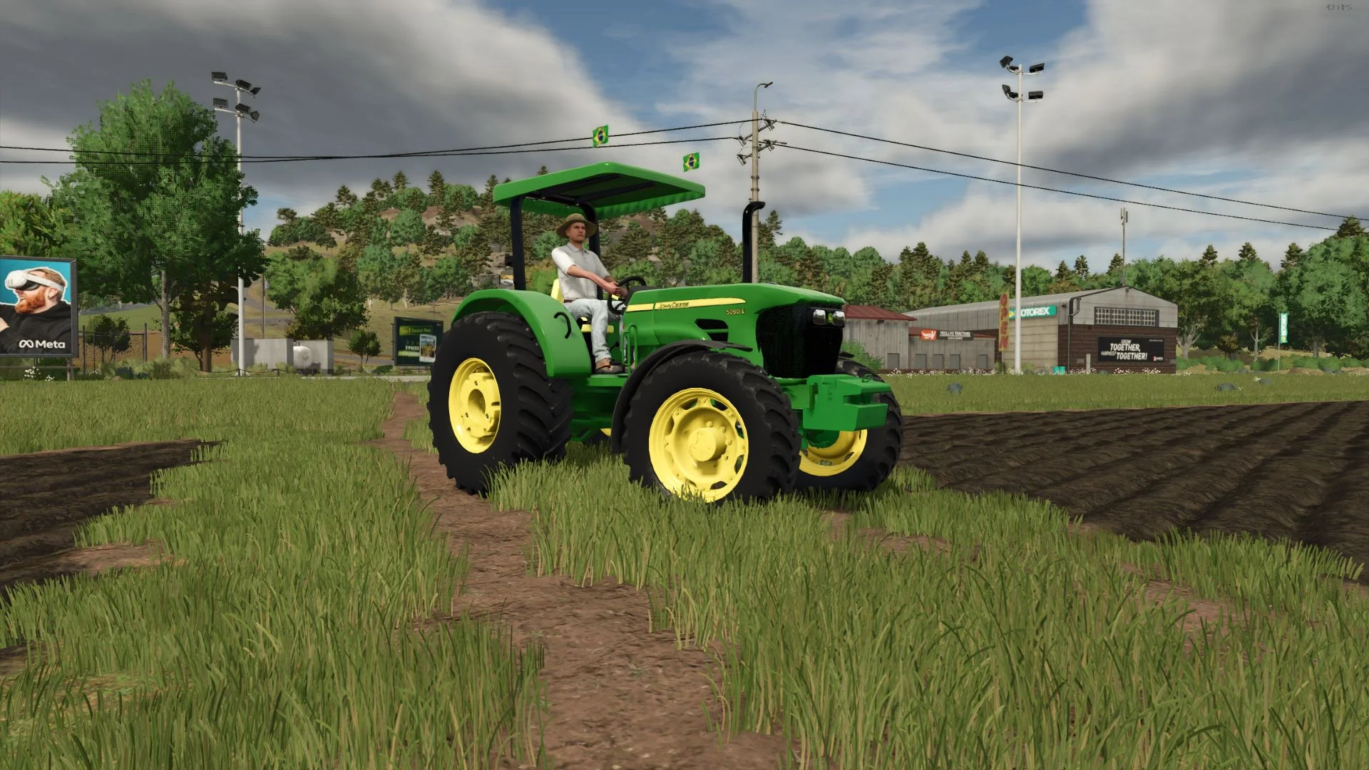 FS25 John Deere 50E Series V1.1 Tractors Mod FS25 Mod Free Download
