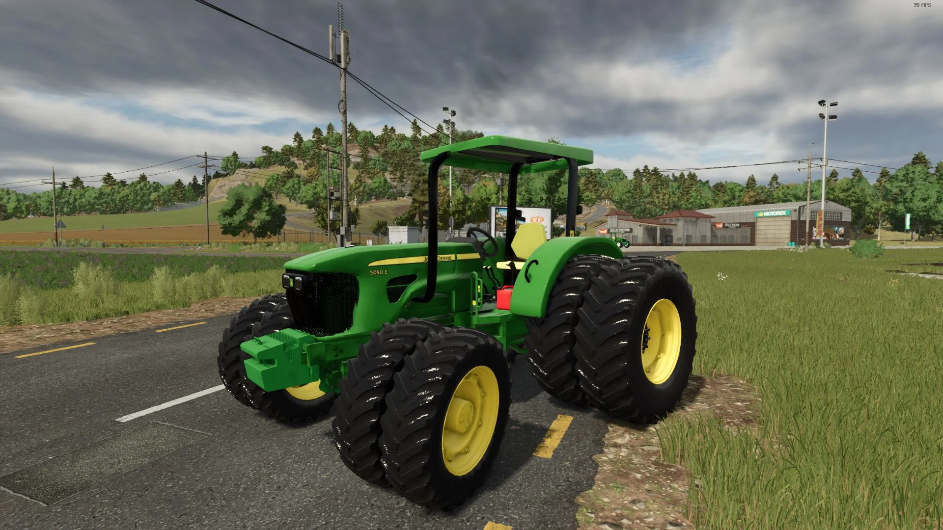 FS25 John Deere 50E Series V1.2 Tractors Mod FS25 Mod Free Download