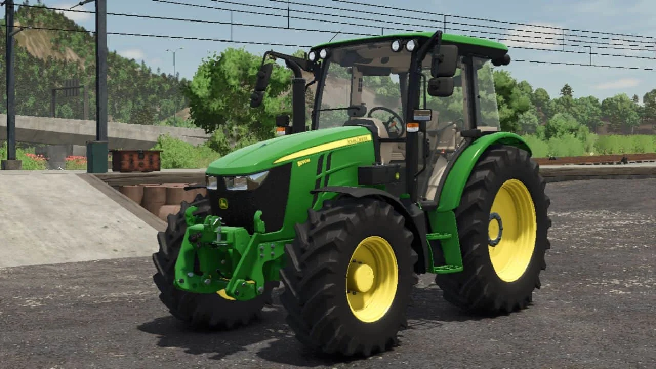 FS25 John Deere 5M Series v1.0 Tractors Mod FS25 Mod Free Download