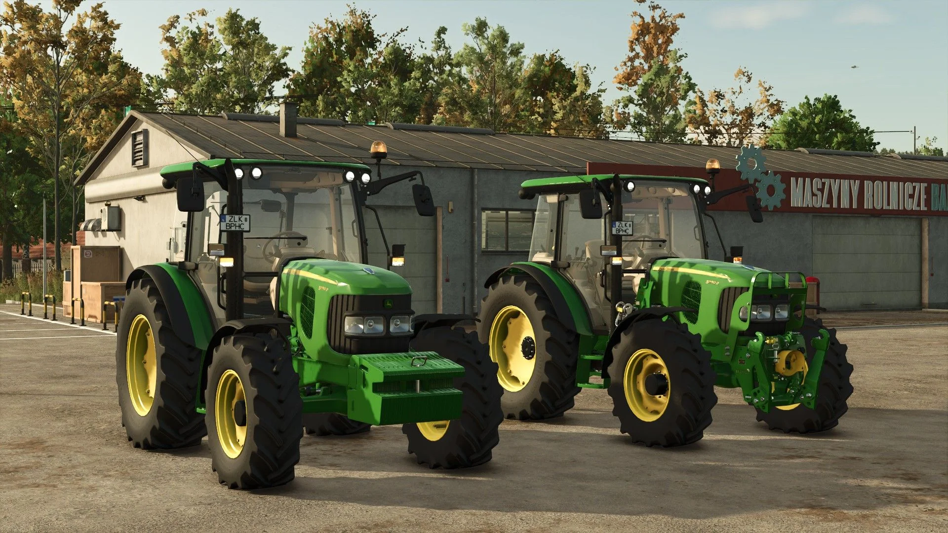 FS25 John Deere 5R V1.0.0.1 Tractors Mod FS25 Mod Free Download
