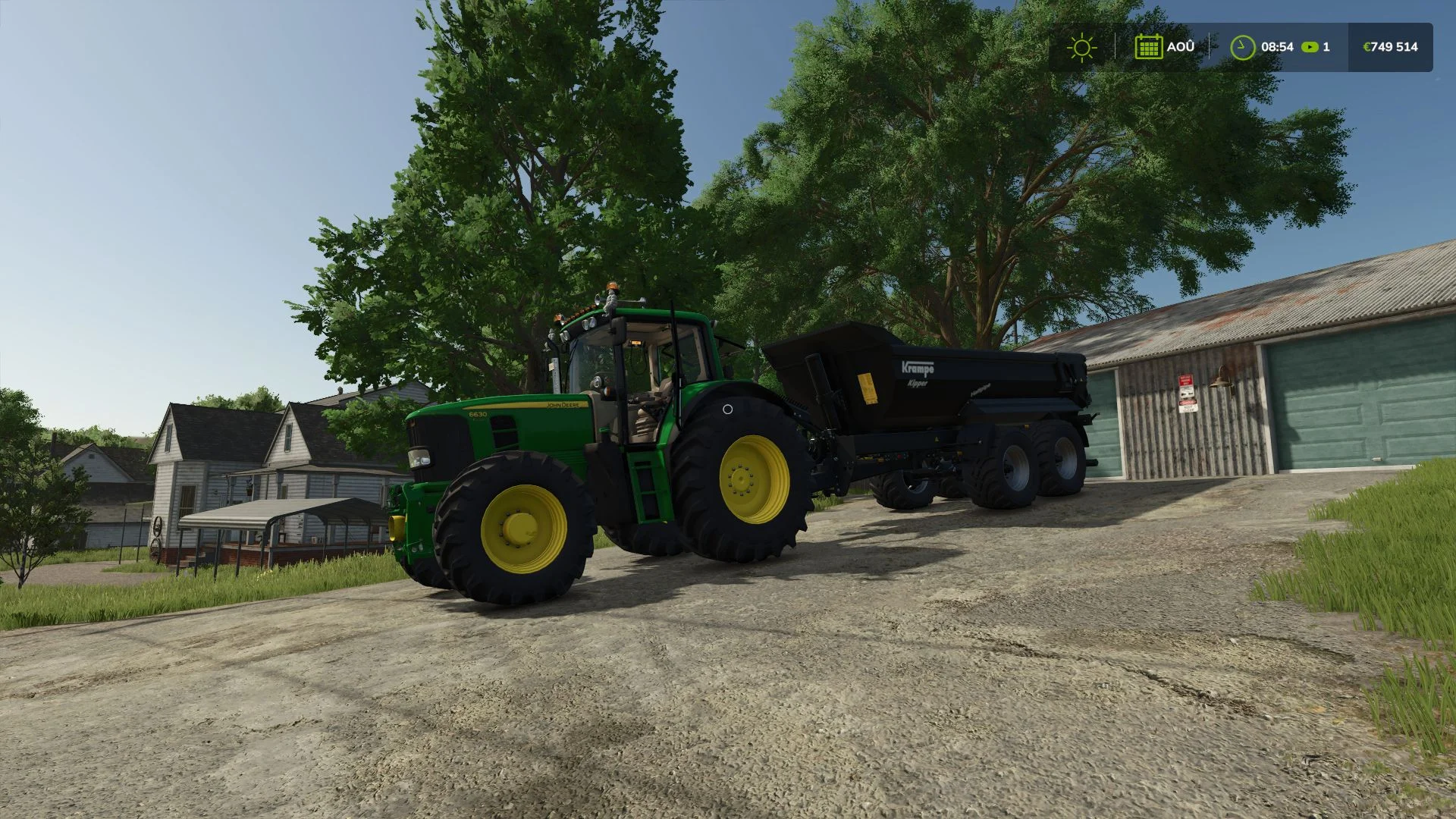 FS25 John Deere 6000 Premium Series – Basuri 4.0 V1.0 Tractors Mod FS25 Mod Free Download