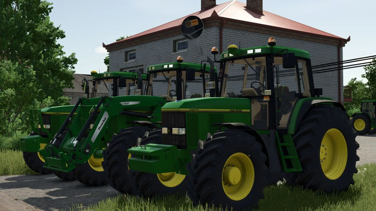 FS25 John Deere 6000 Series V1.0 Tractors Mod FS25 Mod Free Download