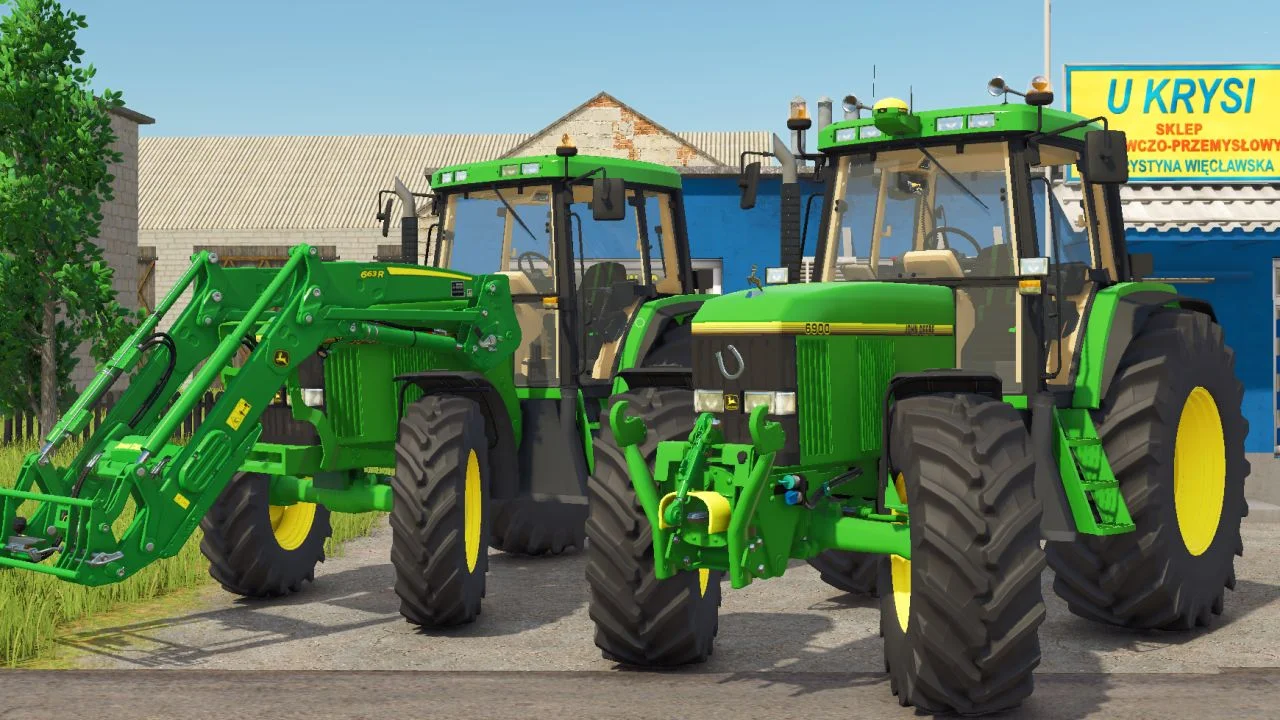 FS25 John Deere 6000 Series V3.0 Tractors Mod FS25 Mod Free Download