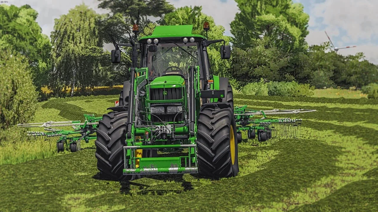 FS25 John Deere 6020 Series v1.0 Tractors Mod FS25 Mod Free Download