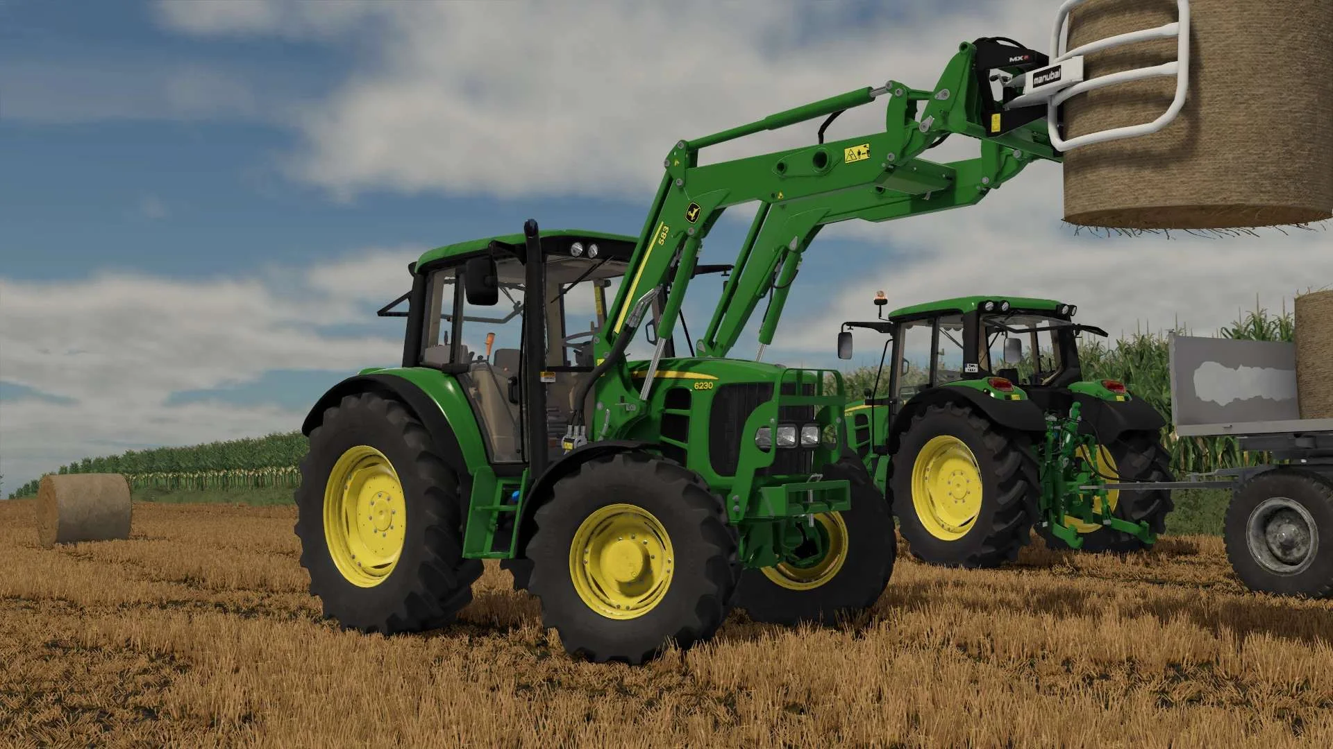 FS25 John Deere 6030 Comfort 4 cyl v1.0 Tractors Mod