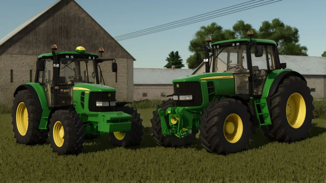 FS25 John Deere 6030 Comfort Series V1.2 Tractors Mod