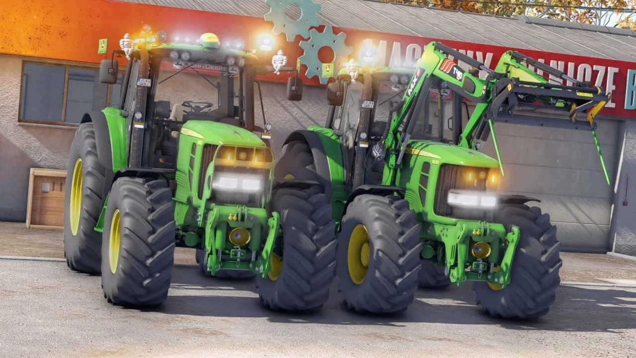 FS25 John Deere 6030 Comfort V1.3 Tractors Mod