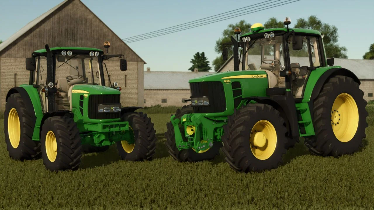 FS25 John Deere 6030 Premium Series V1.1 Tractors Mod