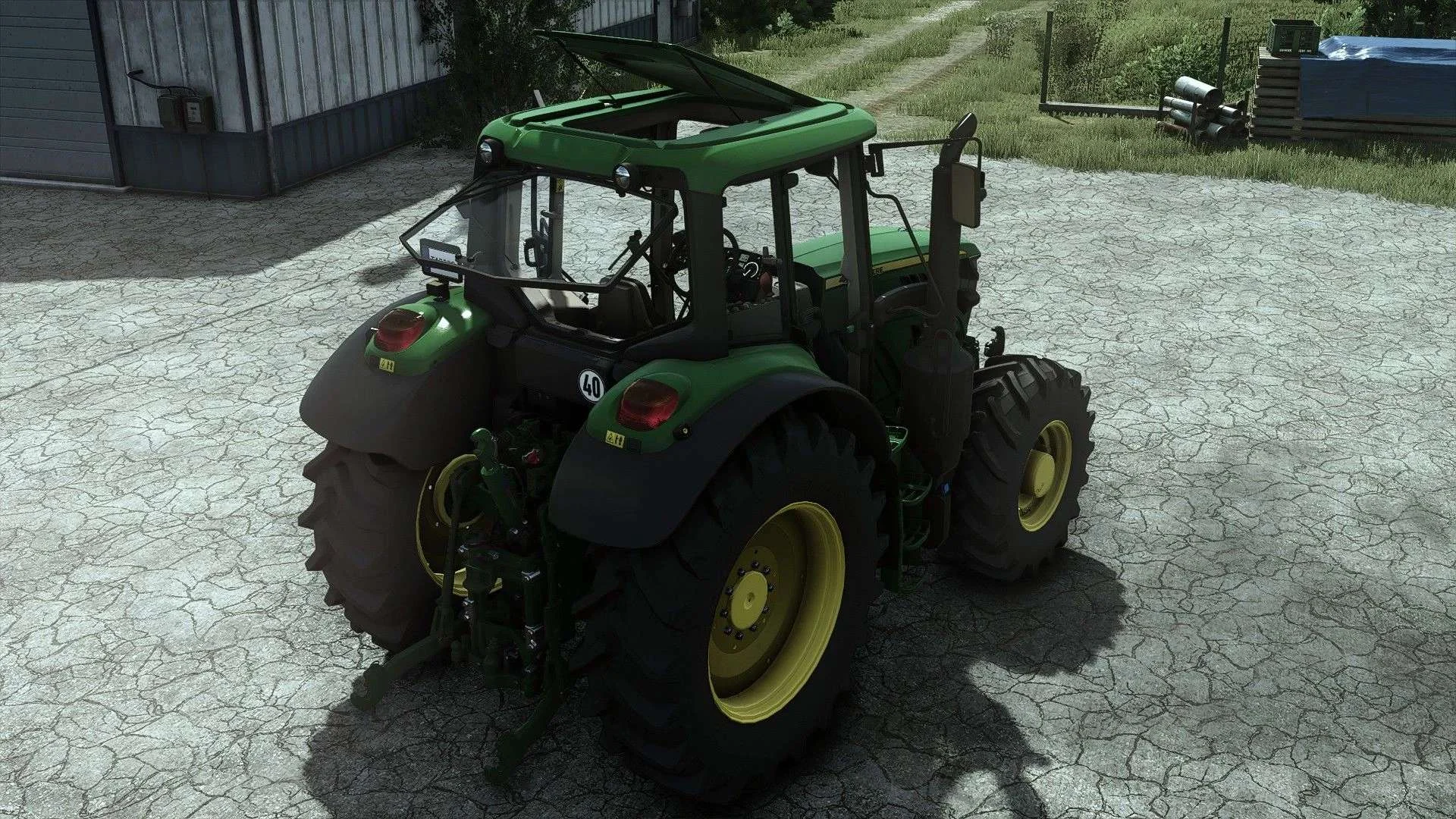 FS25 John Deere 6110M Series v1.0.0.2 Tractors Mod