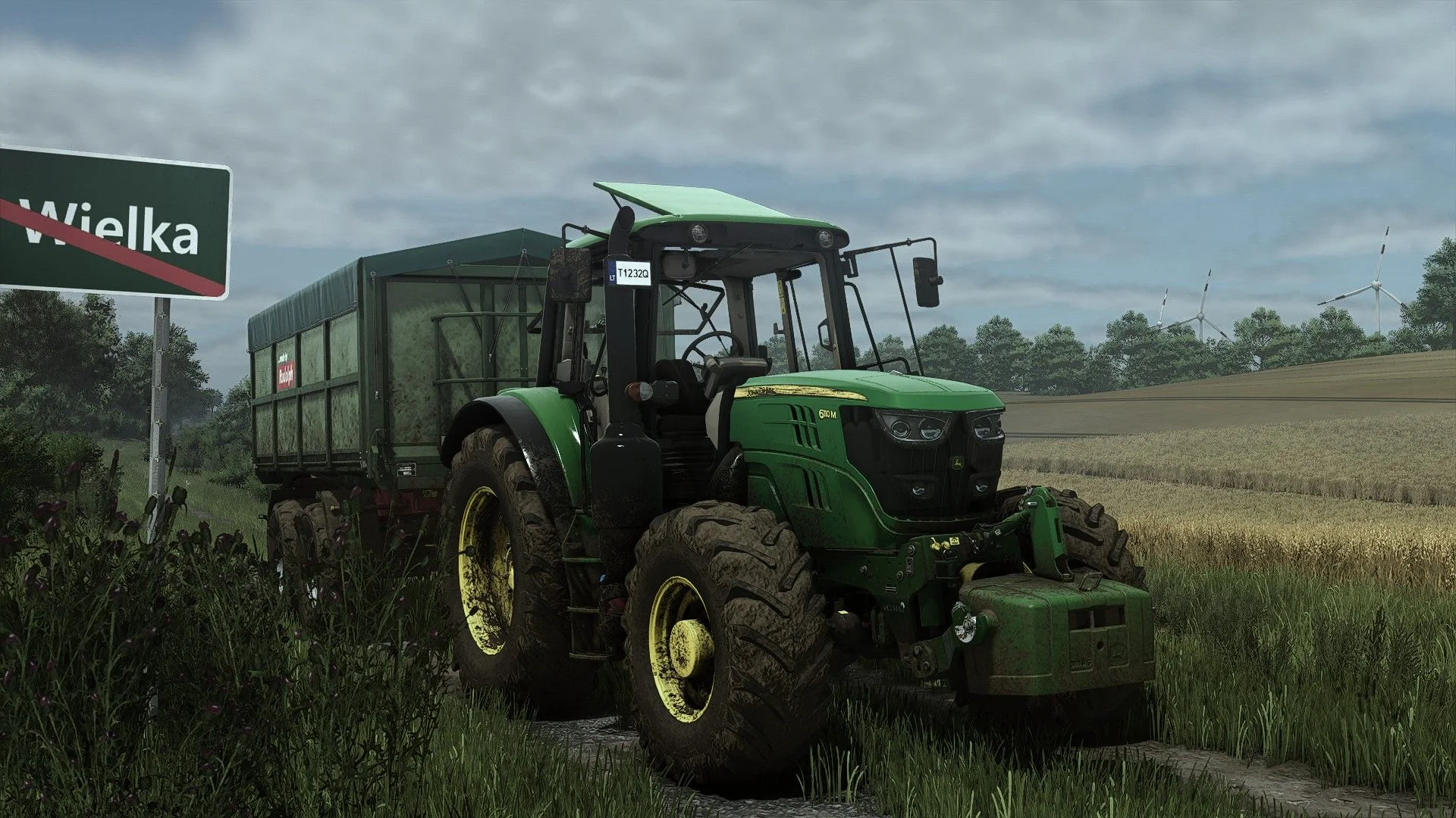 FS25 John Deere 6110M Series V1.0.0.3 Tractors Mod