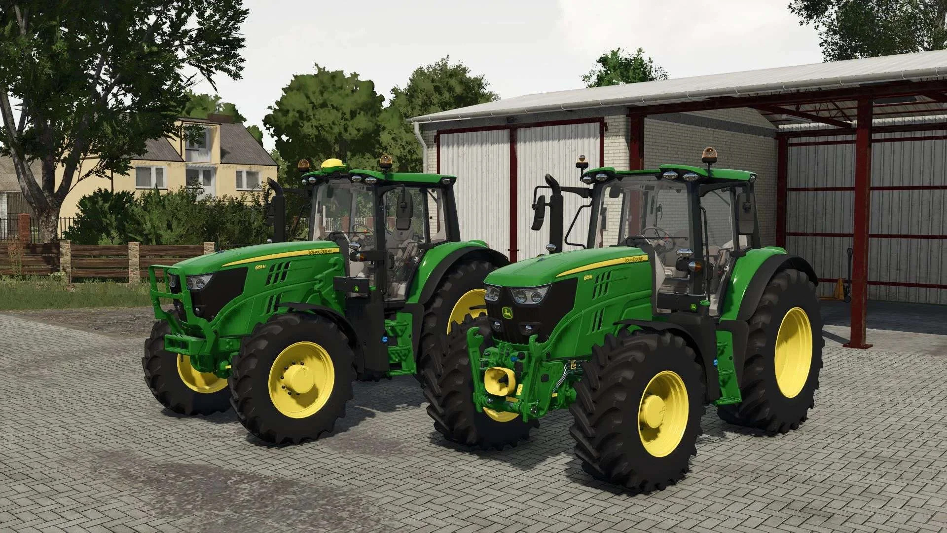 FS25 John Deere 6155M MY2020 v1.0 Tractors Mod FS25 Mod Free Download
