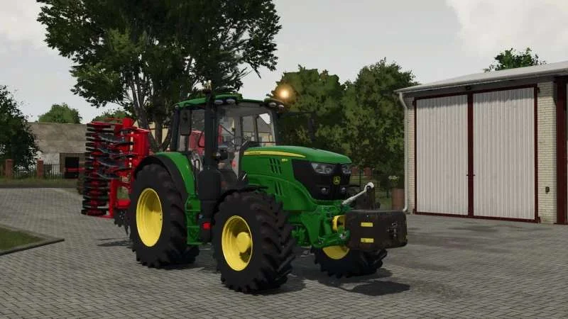 FS25 John Deere 6155M MY2020 WIP v1.0 Tractors Mod FS25 Mod Free Download