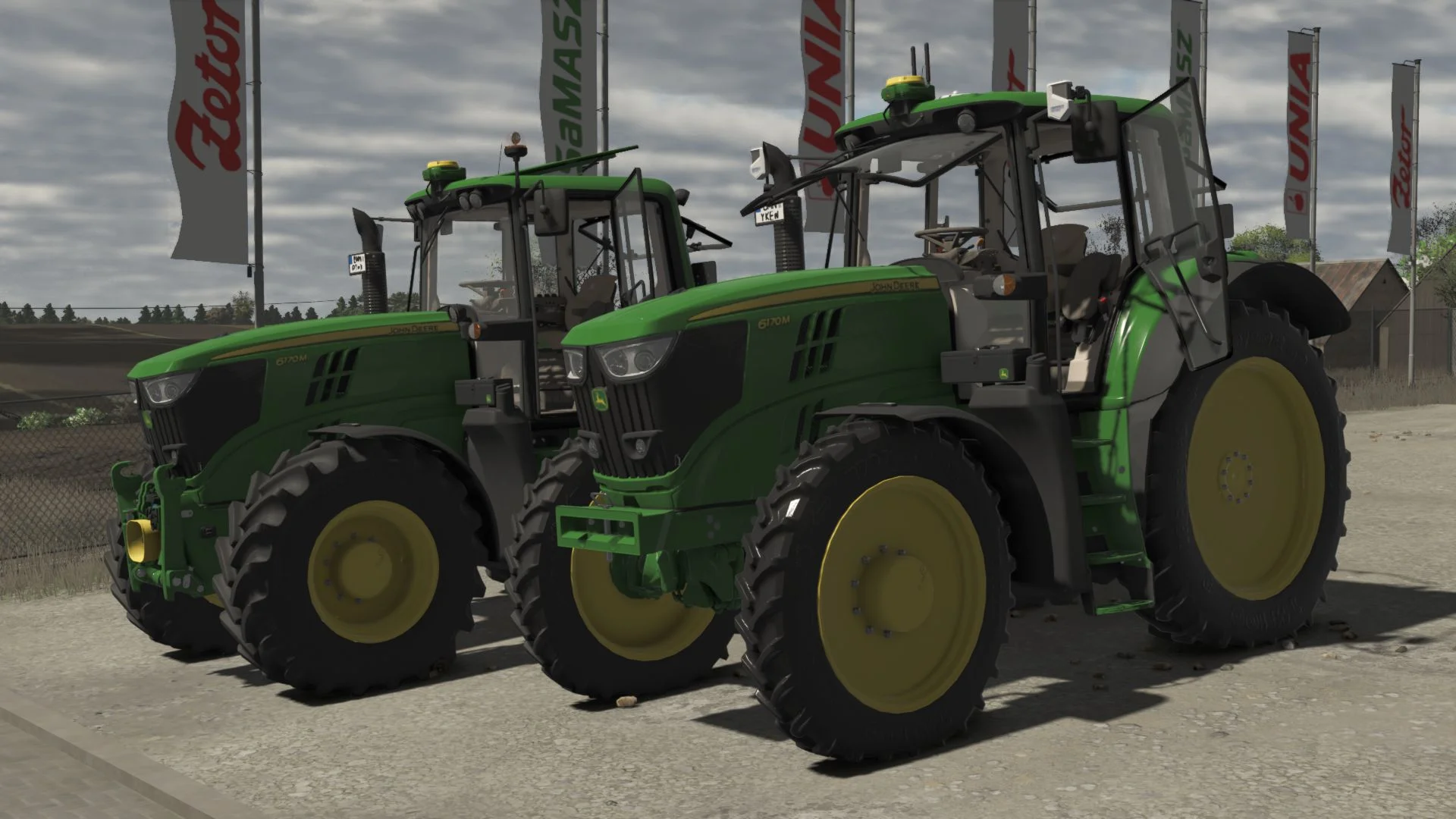 FS25 John Deere 6170M V1.0 Tractors Mod FS25 Mod Free Download