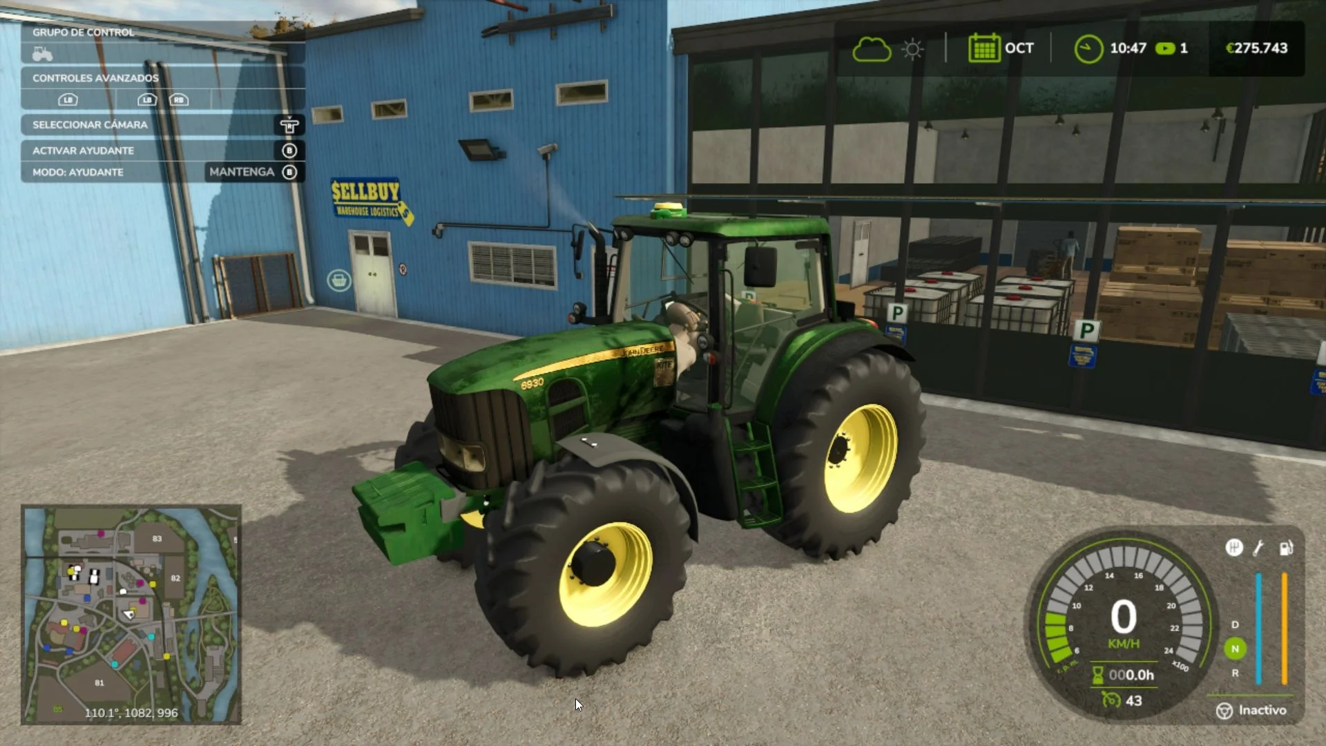 FS25 John Deere 6930 V1.0 Tractors Mod FS25 Mod Free Download