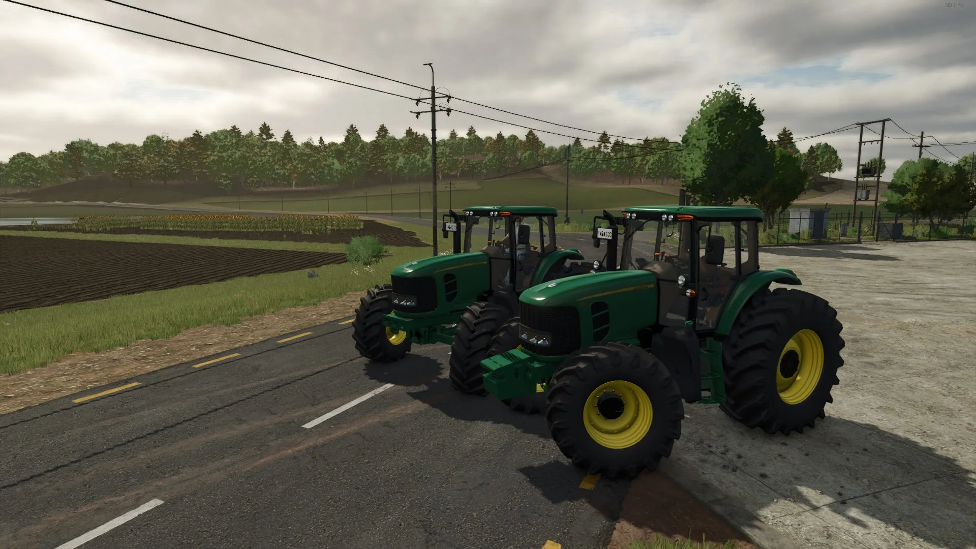 FS25 John Deere 6J OLD V1.0 Tractors Mod FS25 Mod Free Download