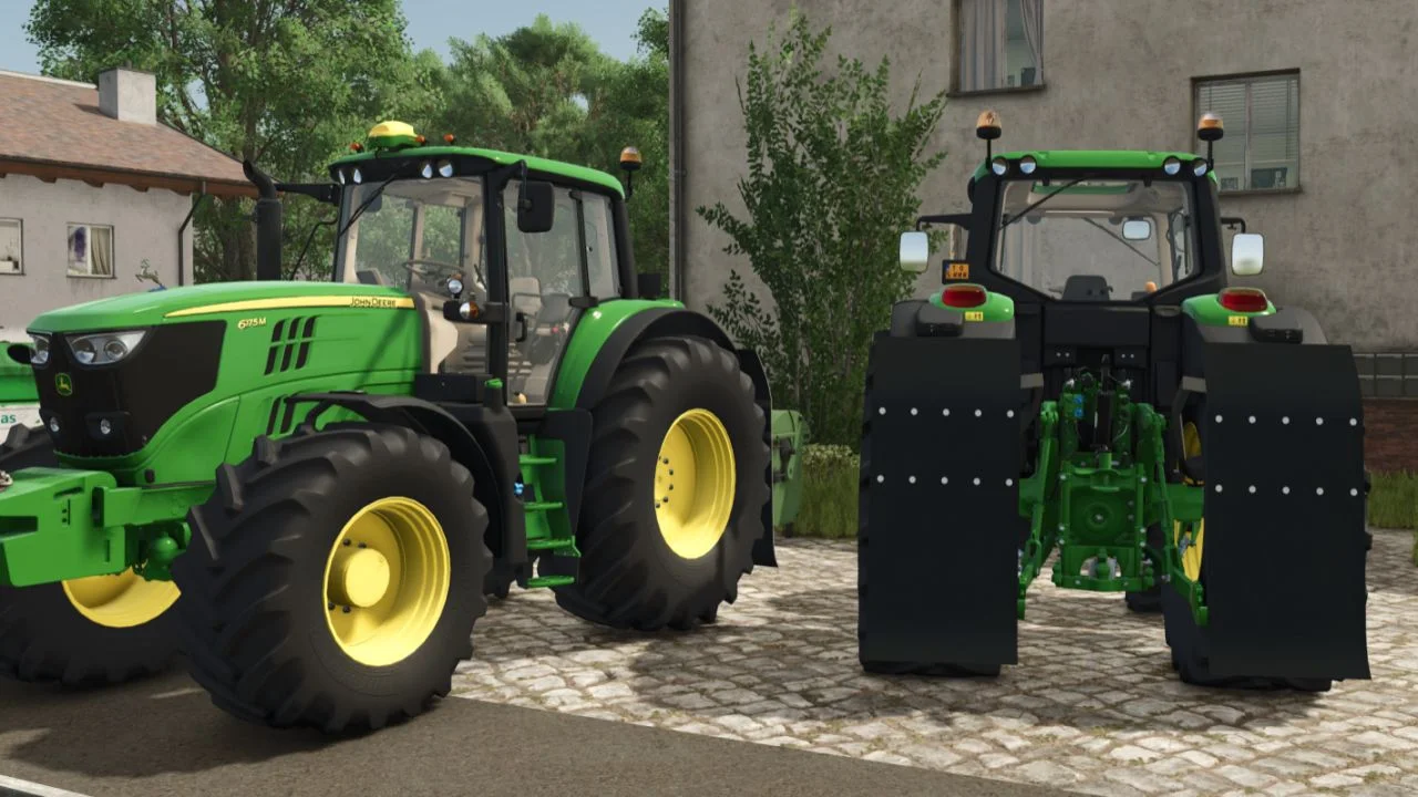 FS25 John Deere 6M Edit V1.0 Tractors Mod FS25 Mod Free Download