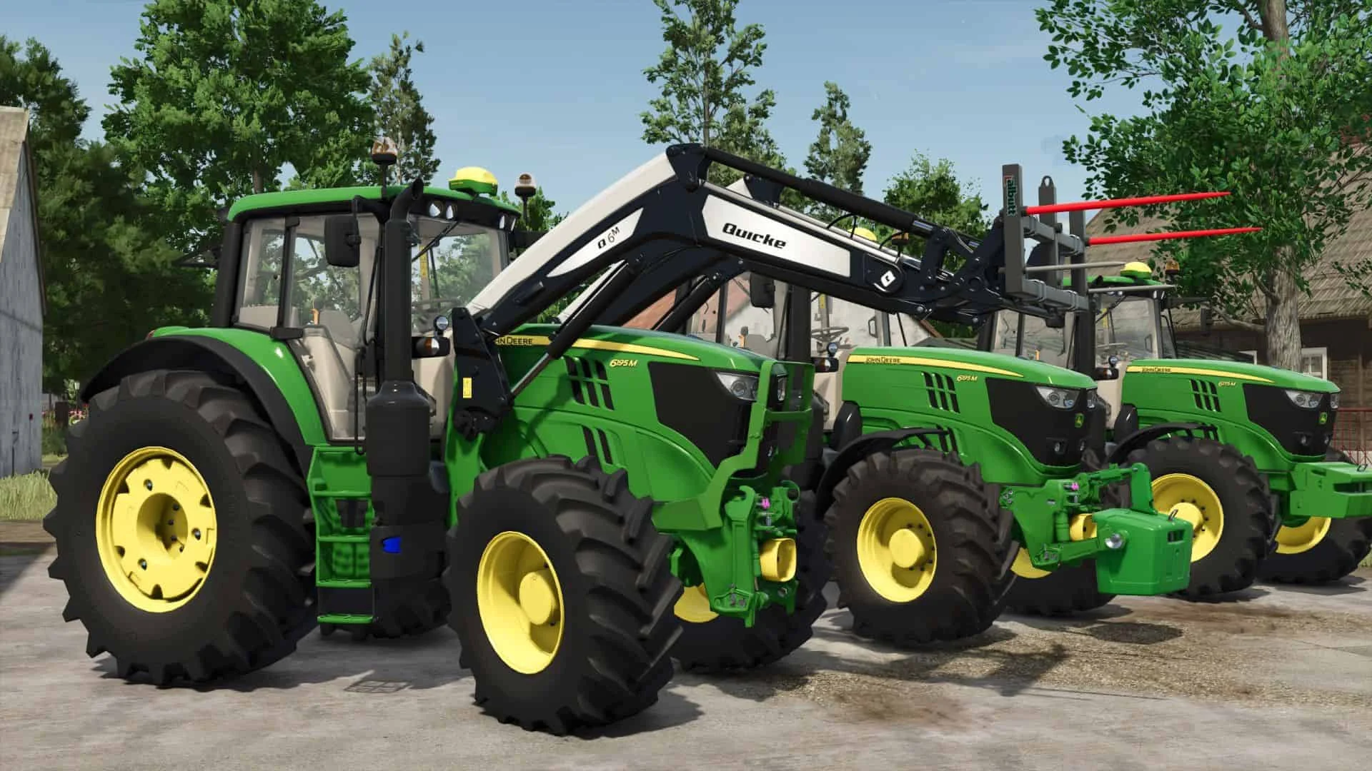 FS25 John Deere 6M Large Series v1.0 Tractors Mod FS25 Mod Free Download