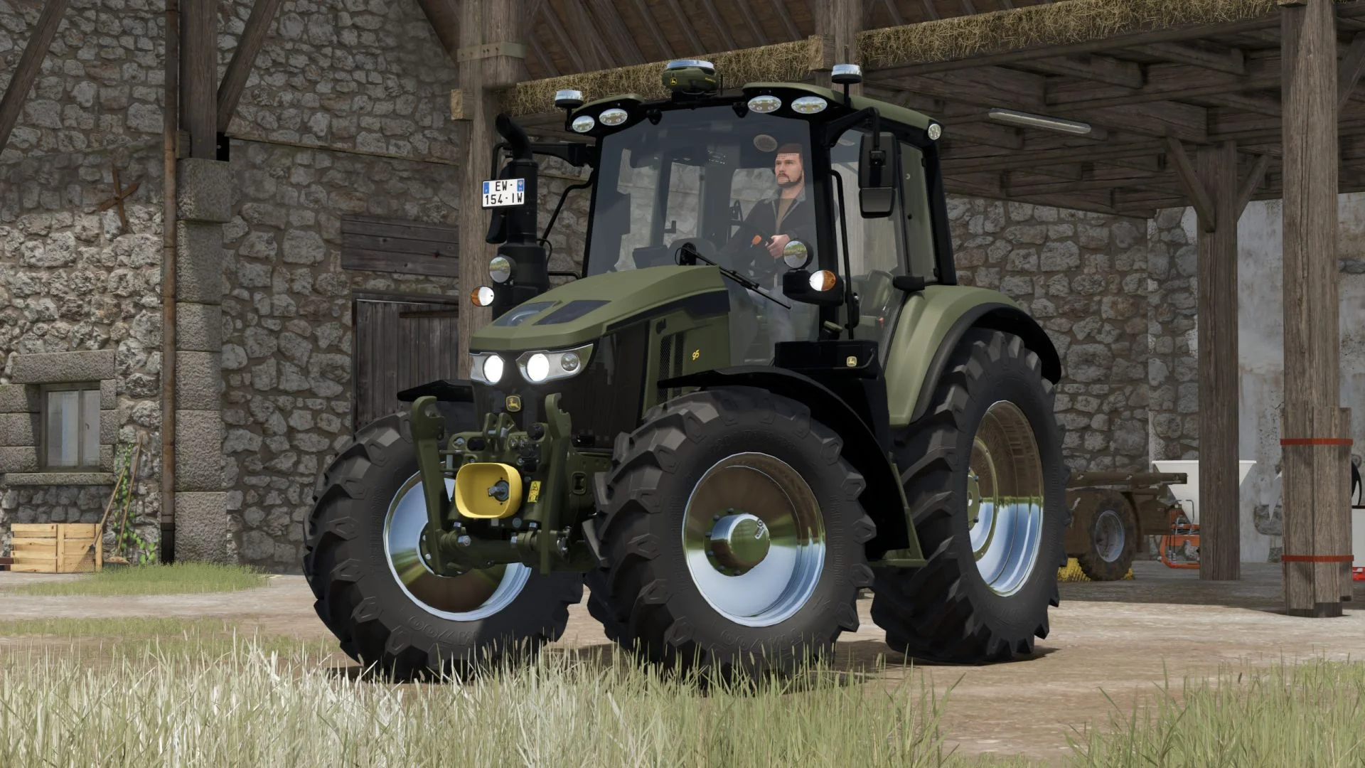 FS25 John Deere 6M Serie v1.0 Tractors Mod
