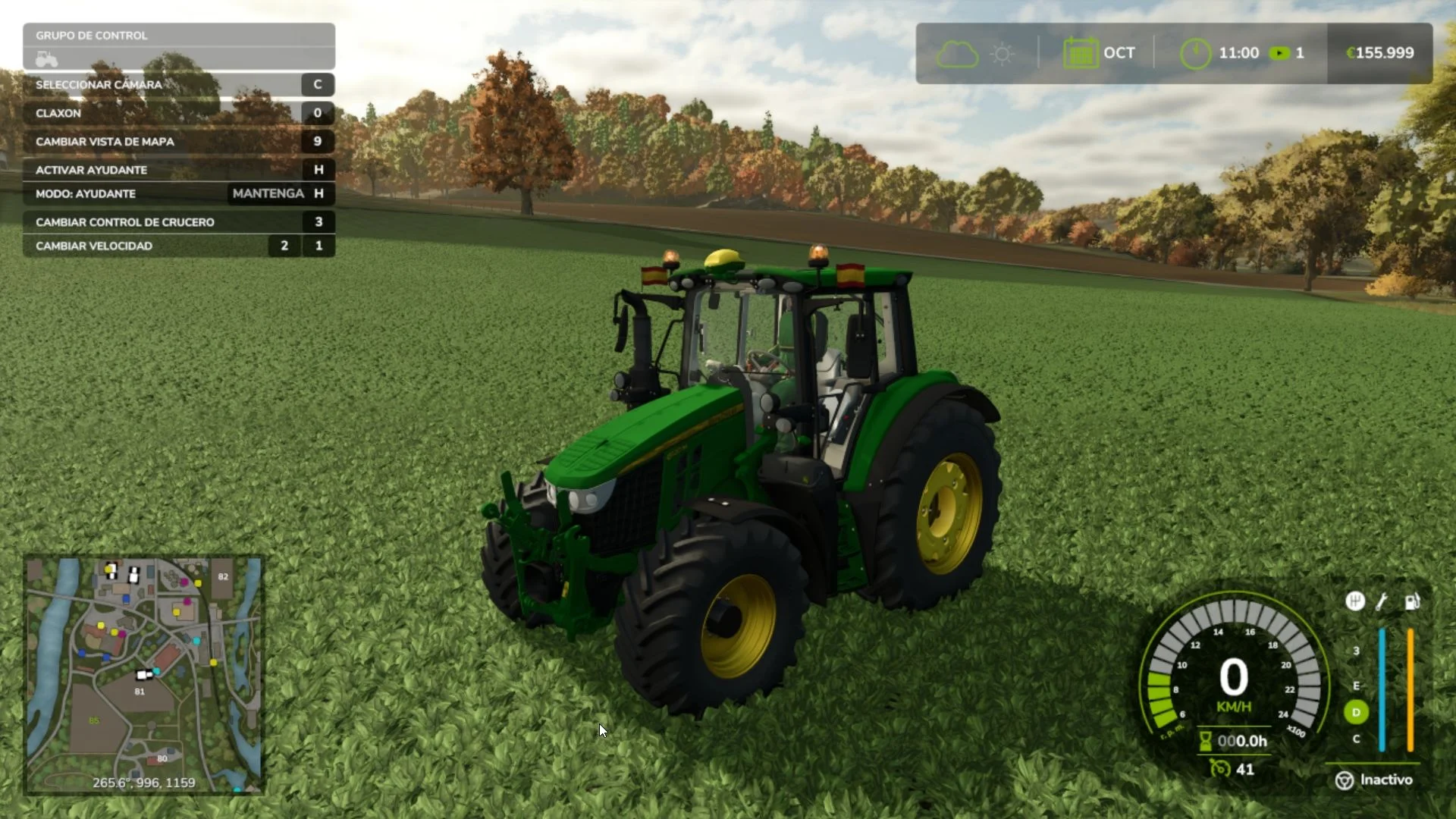 FS25 John Deere 6M Series V1.0 Tractors Mod FS25 Mod Free Download