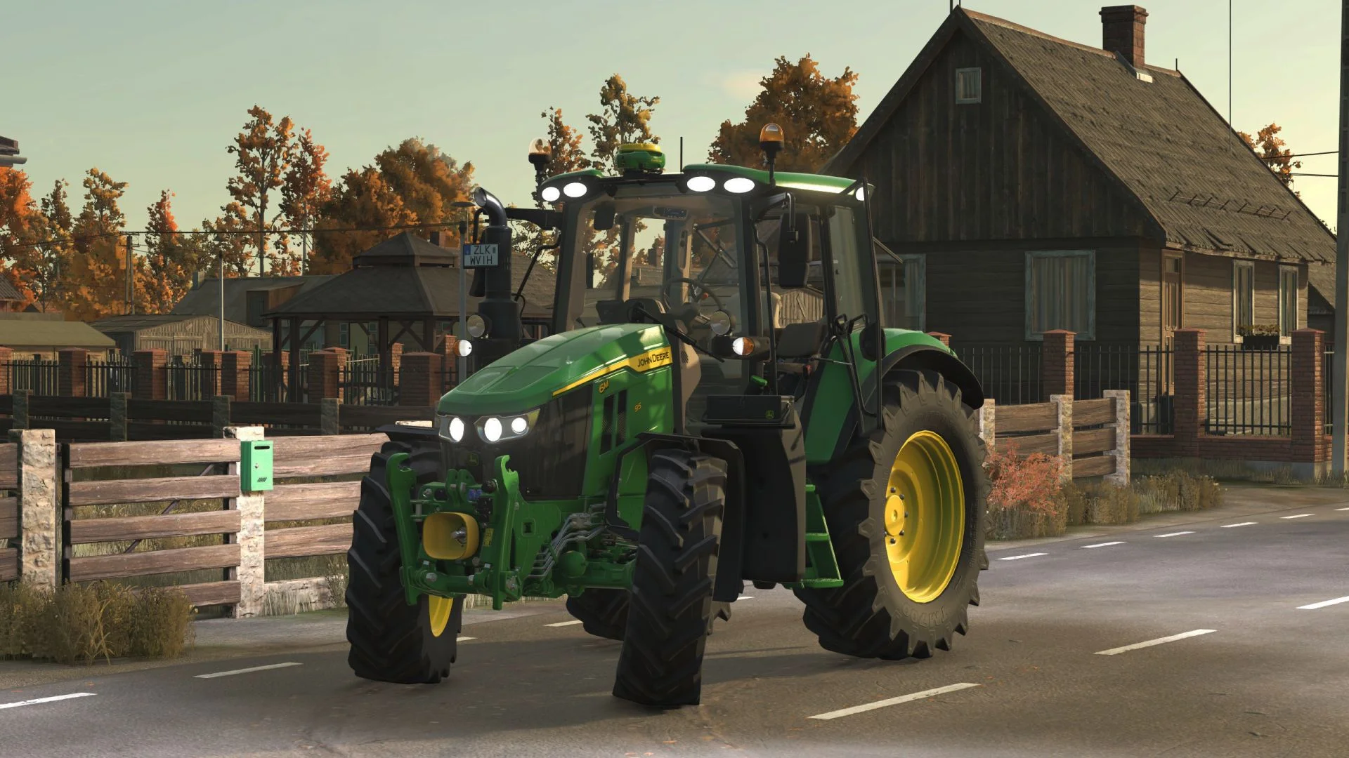 FS25 John Deere 6M Series V1.4 Tractors Mod